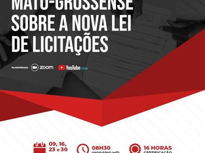 Foto da Notícia: Nova lei de licitações é foco de simpósio com convidados de renome