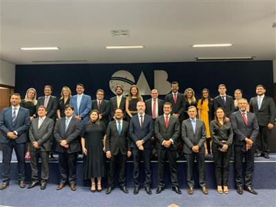 Foto da Notícia: Tomam posse as diretorias das Subseções de Diamantino, Campo Novo do Parecis e Tangará da Serra