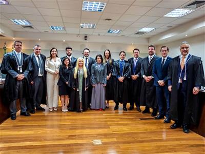 Notícia destaque: Gisela Cardoso participa da posse de juízes-membros oriundos da Advocacia e do Judiciário