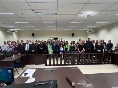 Foto da Notícia: 2ª Subseção recebe 42 novos advogados e advogadas, com presença de Giovane Santin