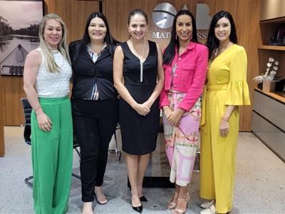 Foto da Notícia: OAB-MT recebe presidente da Comissão Nacional da Mulher Advogada